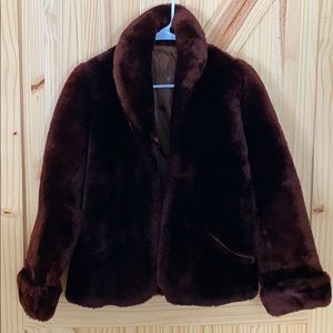 Vintage faux fur coat !!! never worn !!!